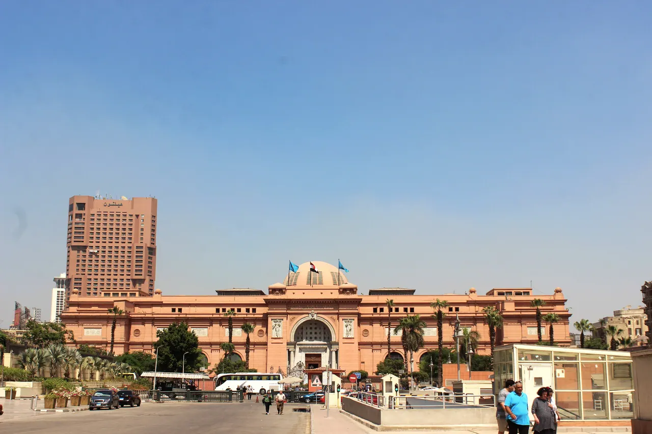 The Egyptian Museum on Tahrir Square
