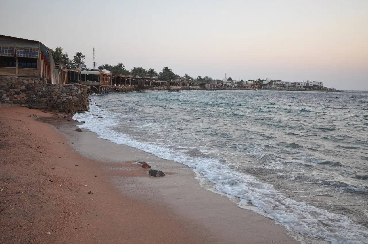 Beach on Masbat Bay, Dahab