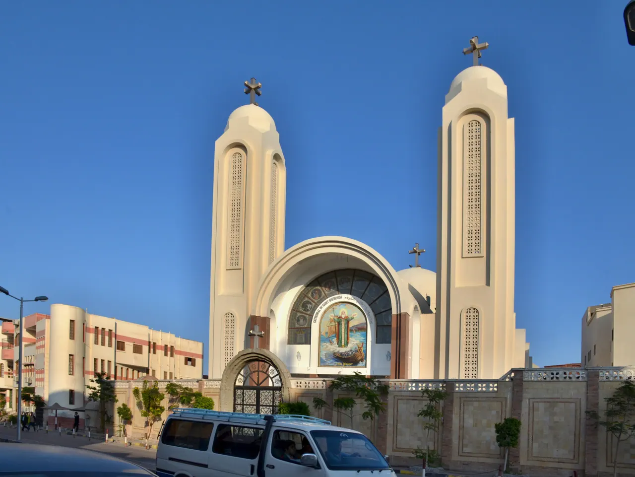 Coptic Orthodox church in El Dahar, Hurghada