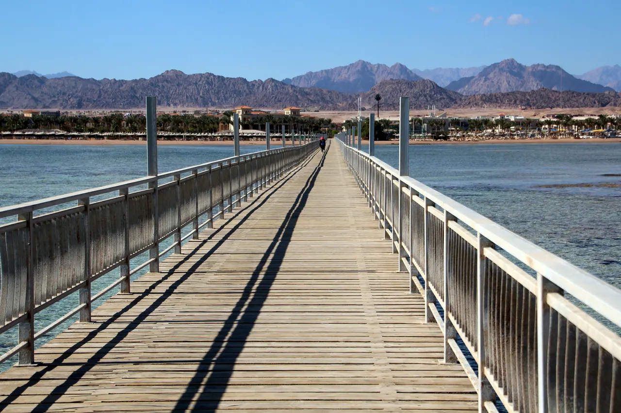 View from a jetty in Nabq Bay