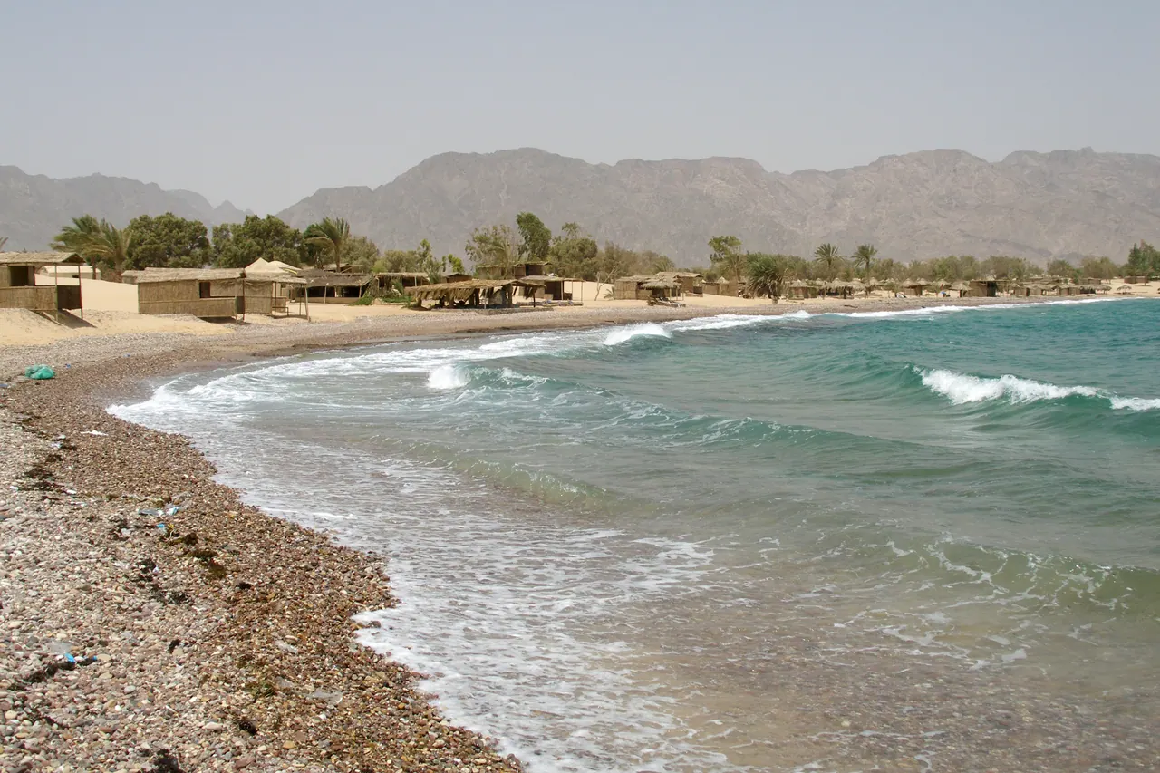 Beach at Nuweiba on the Gulf of Aqaba