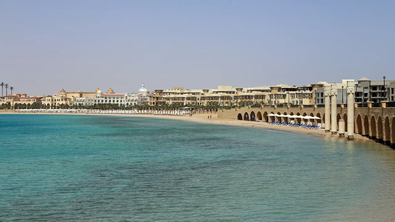 Sahl Hasheesh bay on the Red Sea