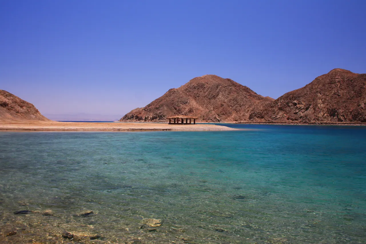 Fjord Bay near Taba, South Sinai