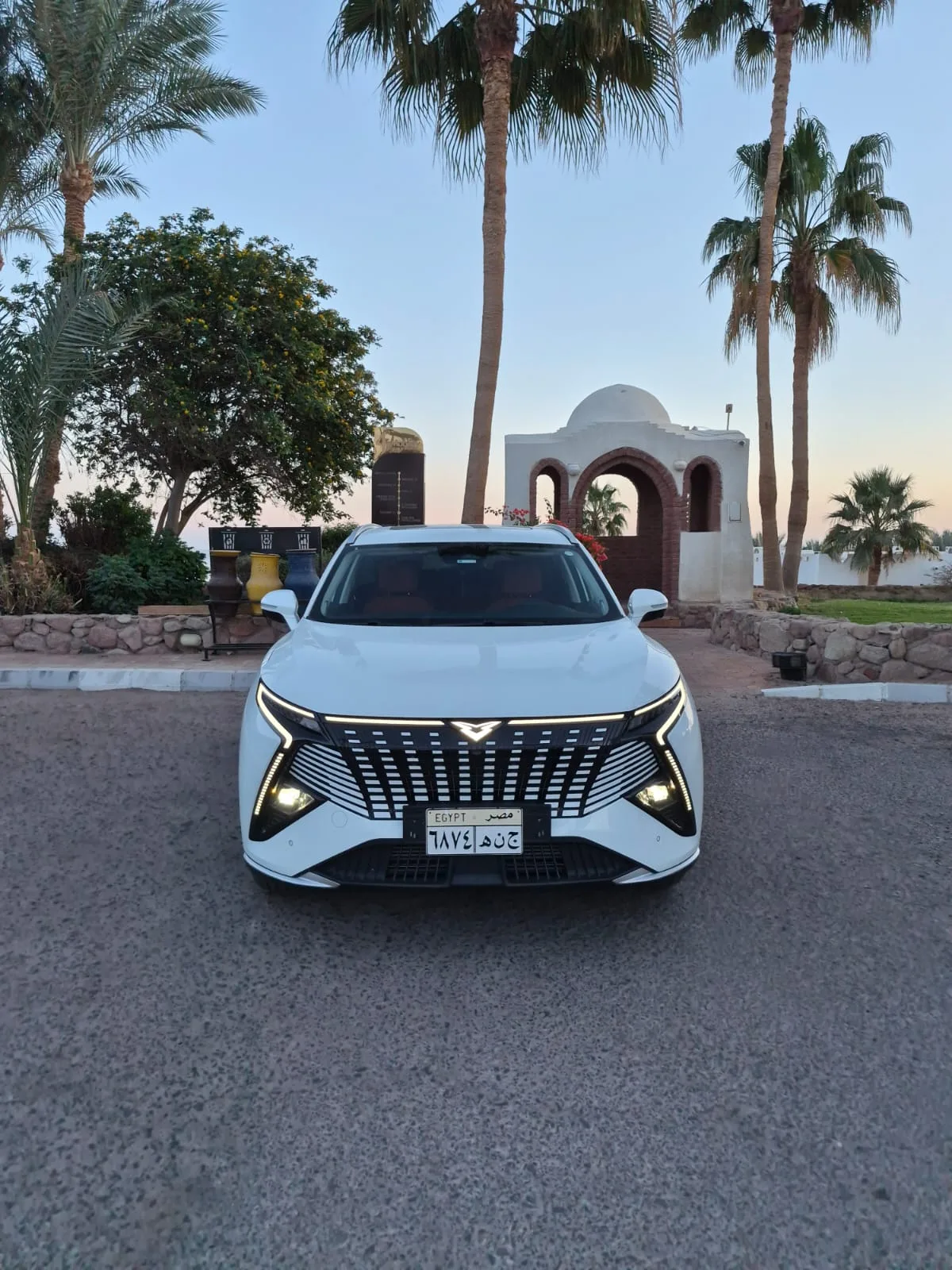 Kaiyi X7 with driver